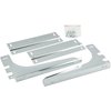 Hardware Resources Polished Chrome Door Mounting Kit for CAN-EBM Series CAN-DOORKITPC